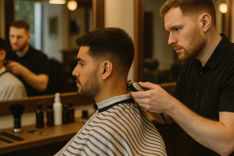 Low Taper Fade Hairstyle - Main Banner