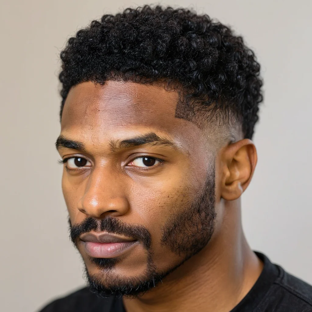 Low Taper Fade Haircut – Style & Maintenance Guide (2026) 8 Low Taper Fade afro - types of low taper fade - image