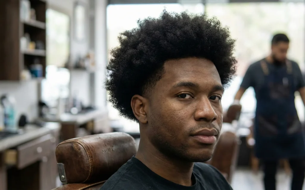 Taper fade afro - taper fade hairstyles