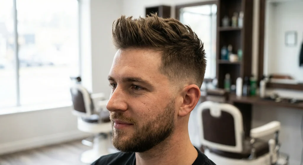 Faux Hawk Taper Fade - Taper fade haircuts