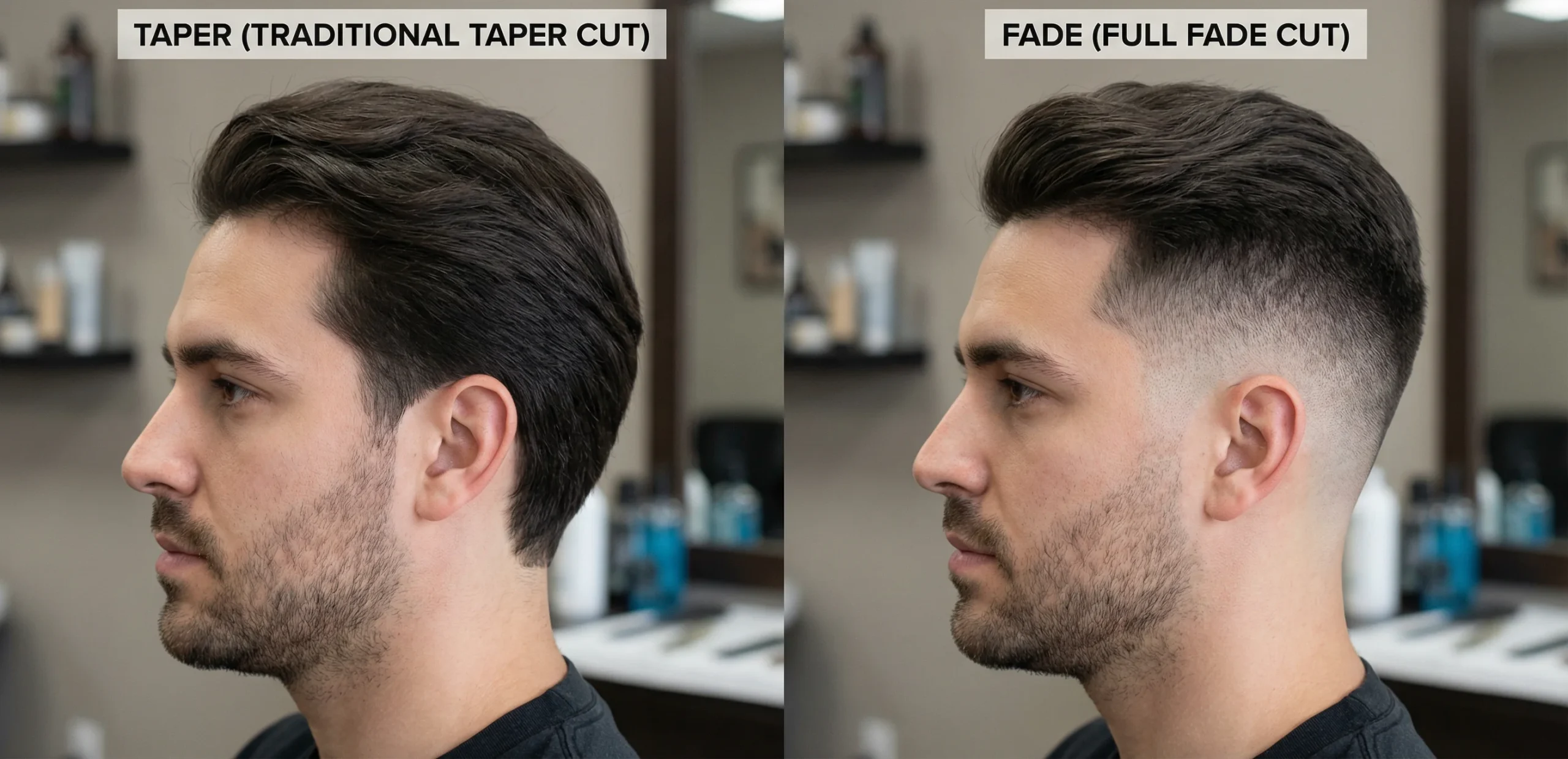 Taper vs Fade - Difference & Which One is Right for You? 1 Taper Vs Fade - Featured Image