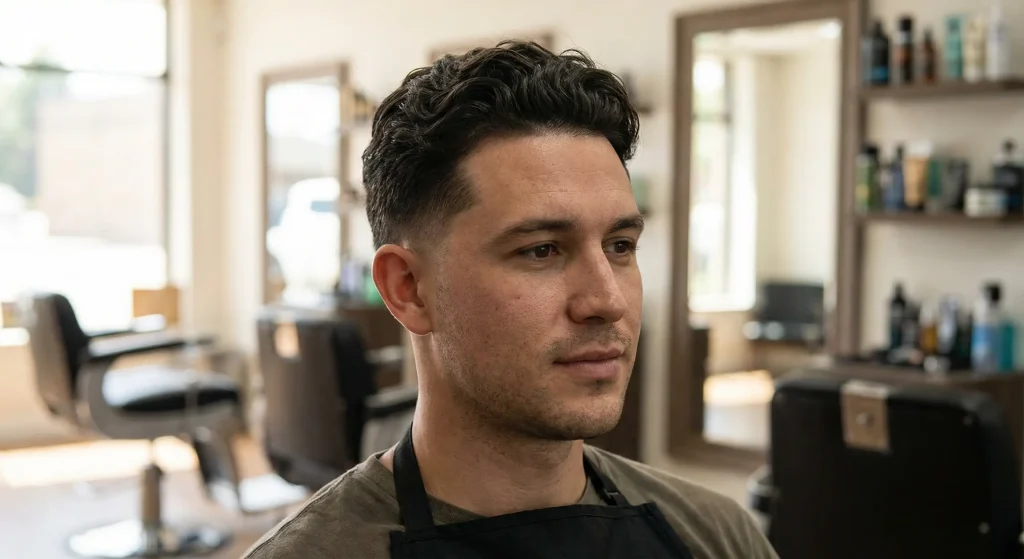Temple Fade - Taper fade hairstyles