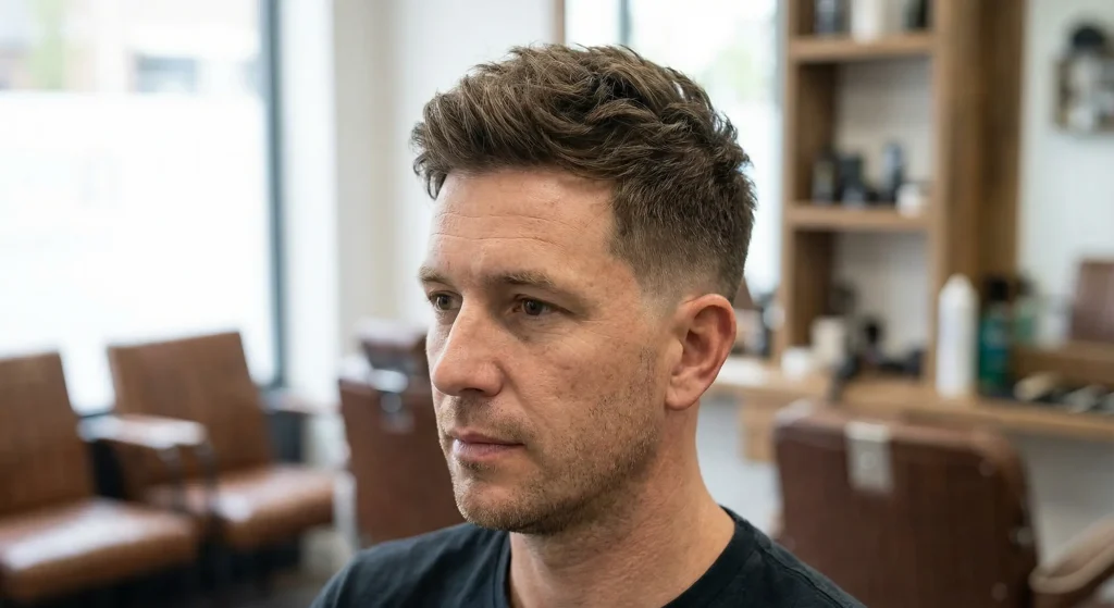 Textured taper fade - Taper fade hairstyles